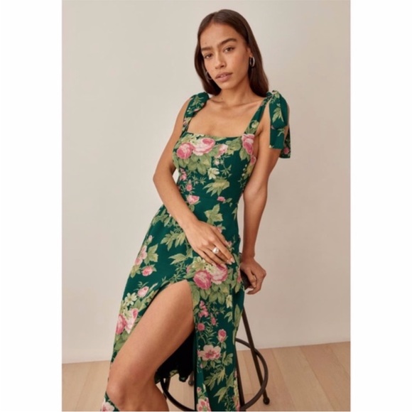 NEW Reformation Twilight Dress Belvedere 0 - Picture 14 of 17